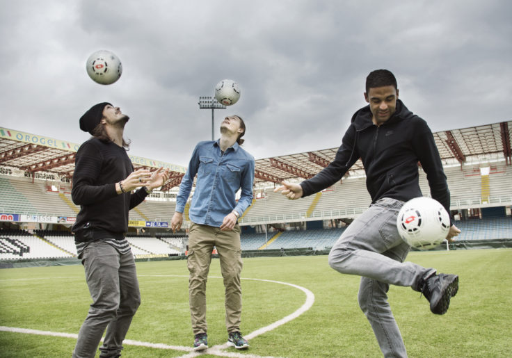 giocatori cesena calcio, stadio Dino Manuzzi, marzo 2015
